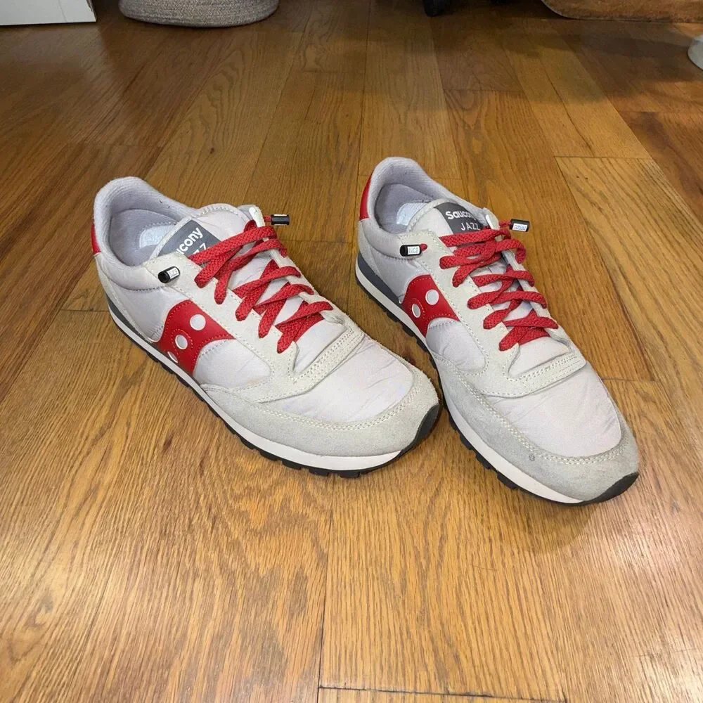 Saucony Men's Jazz Original Vintage Dove/Red